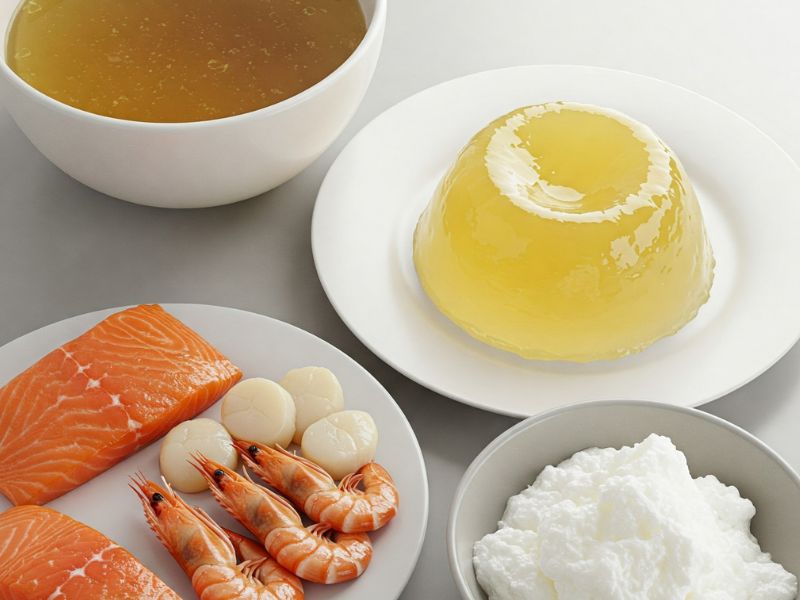 alimentos ricos en colágeno natural