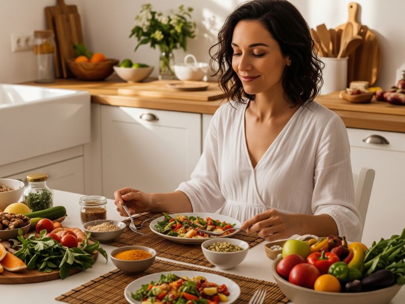 Disfruta de la alimentación ayurveda